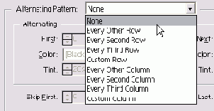  Alternating Pattern    